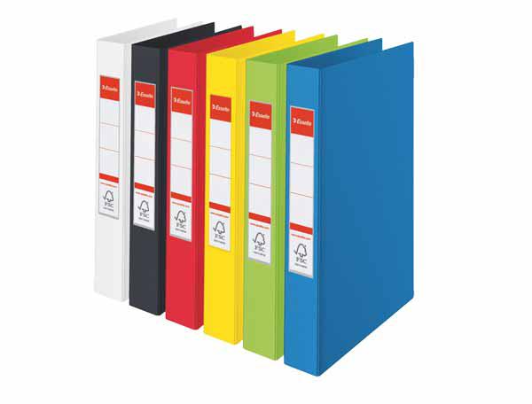 CLASSEUR 2 ANNEAUX A4 PP ASS. POLYPRO ESSELTE ASSORTI