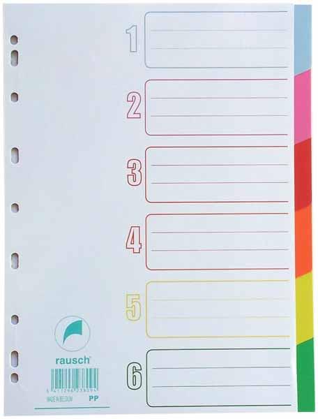 INTERCALAIRE RAUSCH PP A4+ 6P