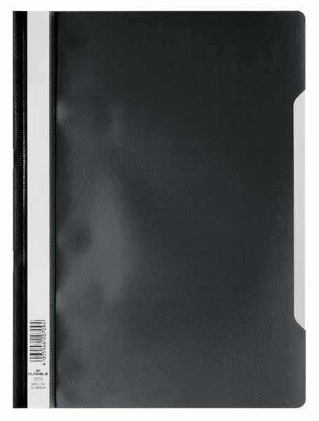 FARDE DEVIS A4 DURABLE NOIR