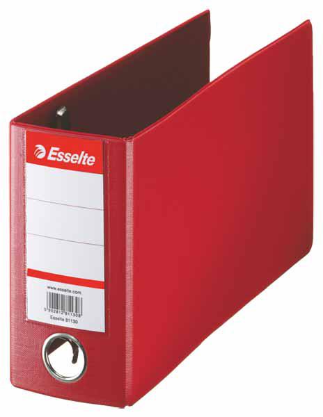 CLASSEUR CCP LEVIER 8CM ROUGE CLASSEUR A LEVIER ESSELTE BANQUE