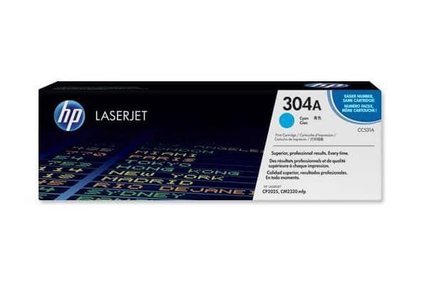 HP TONER 304A CYAN