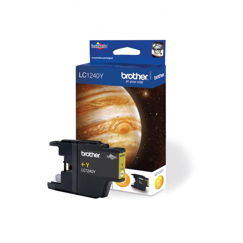 BROTHER CARTOUCHE LC1240Y JAUNE LC 1240Y - LC-1240Y