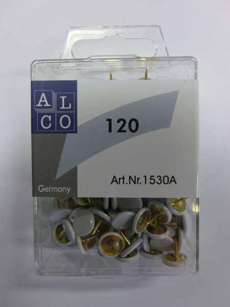 PUNAISES BLANCHES PAR 120 ALCO 3506 BOITE PLEXY