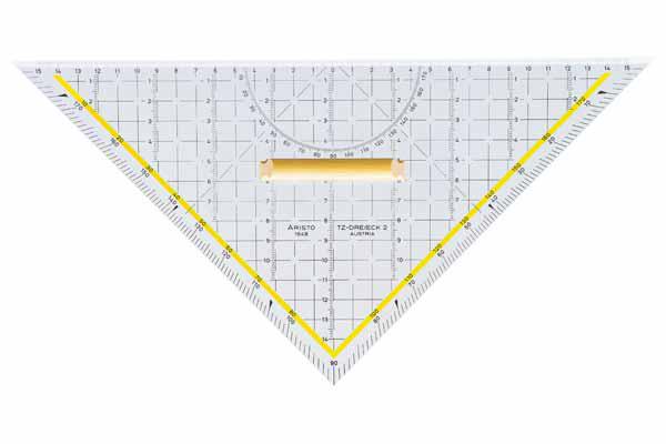ARISTO EQUERRE GEO 32.5CM POIG POIGNEE
