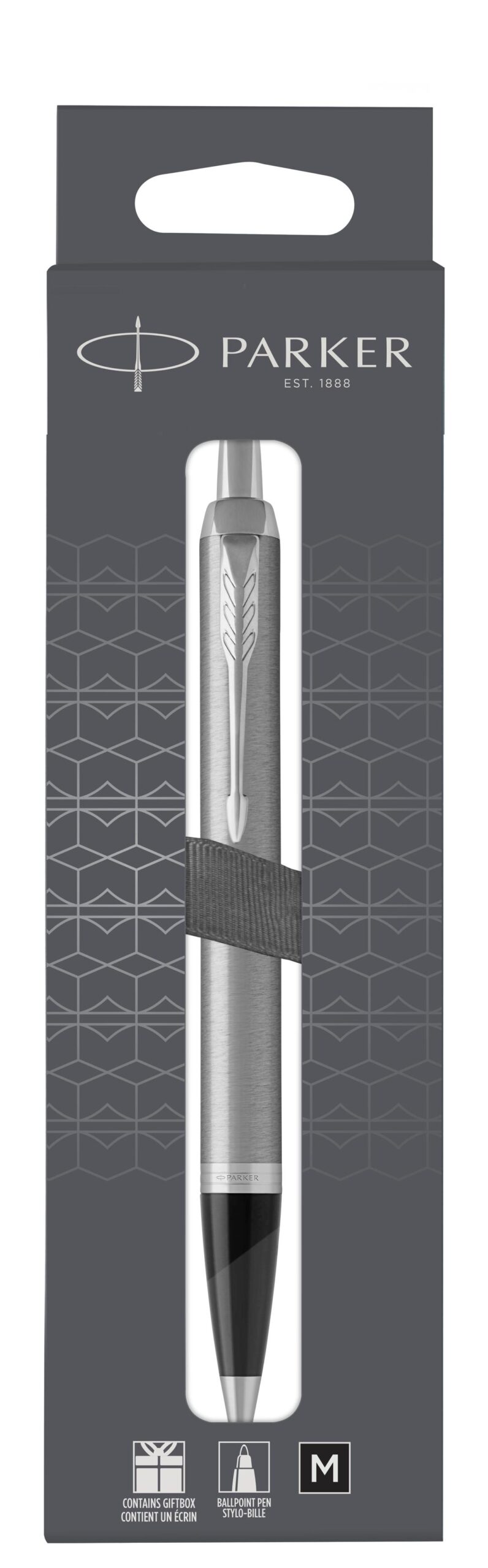 PARKER IM BILLE CT METAL + BTE CADEAU