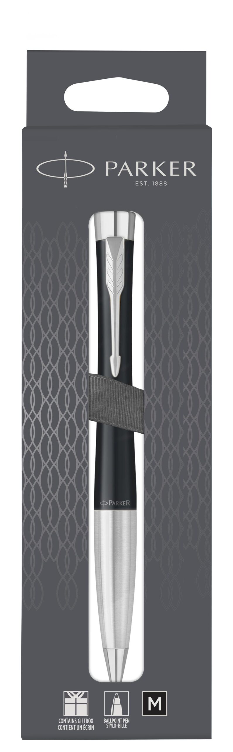 PARKER URBAN BILLE CT NOIR + B AVEC BOITE CADEAU