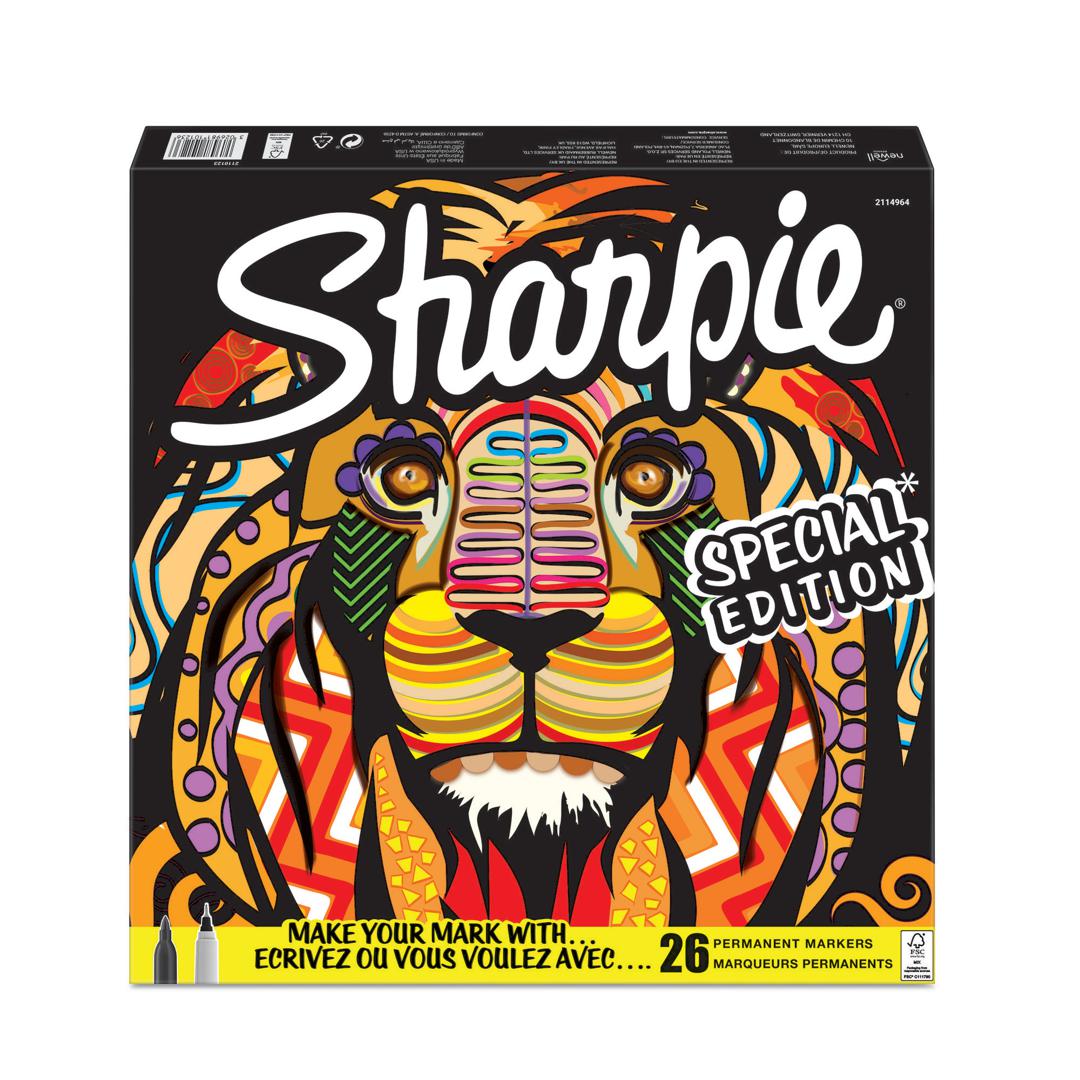 SHARPIE LION - 26 MARQUEURS SPECIAL EDITION