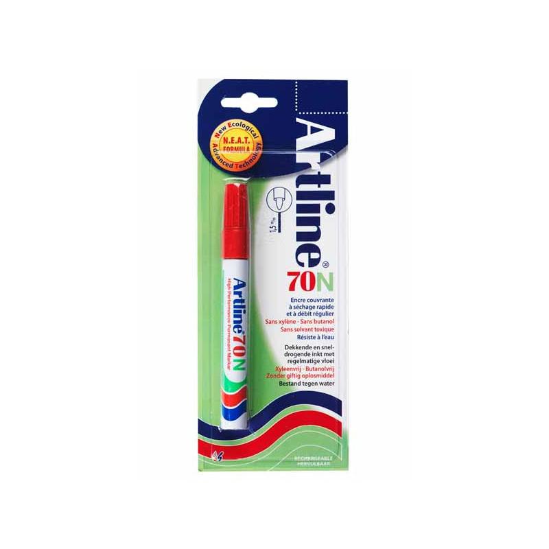 ARTLINE 70 ROUGE BLISTER MARQUEUR PERMANENT