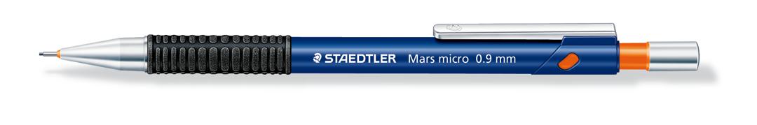 STAEDTLER PORTE MINES 775 0.9 GRIP + TECHNIQUE HAUTE QUALITE CANON RETRACTABLE MARS