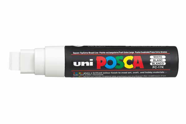 POSCA MARQUEUR BLANC 15MM EXTRA LARGE