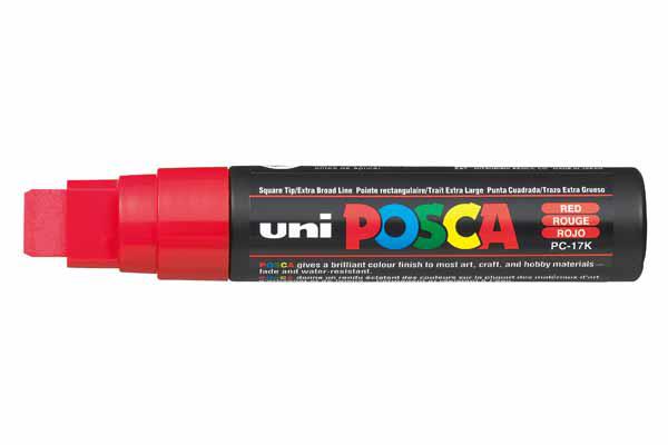 POSCA MARQUEUR ROUGE 15MM EXTRA LARGE