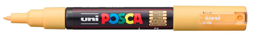 POSCA MARQUEUR ABRICOT 1MM EXTRA FIN CONIQUE