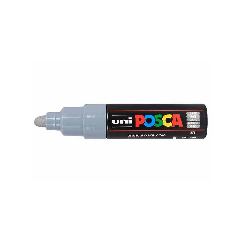 POSCA MARQUEUR GRIS CONIQUE LARGE 4.5-5.5MM