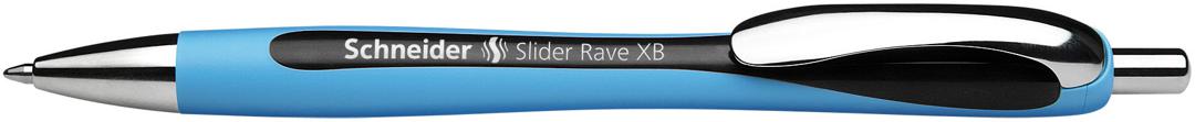 STYLO BILLE SCHNEIDER NOIR 1.4 MODELE SLIDER RAVE